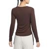 Nike Set in Sleeve T Shirt Women's Brown FB8718-237