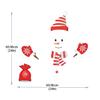 1 набор Снеговик Магнит на Холодильник Магнитные Наклейки Рождественские Xmas Магнитные Наклейки на Холодильник для Кухни Посудомоечной Машины Декор