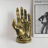 Resin Robot Hand Sculpture Mechanical Hand Desktop Holder Creative Gamepad Holder