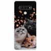 Мягкий чехол с принтом для LG K51 K61 V50 V60 Thinq, милый силиконовый чехол-котик для LG K61 V50 Thinq, чехлы K 61, противоударная оболочка-сумка