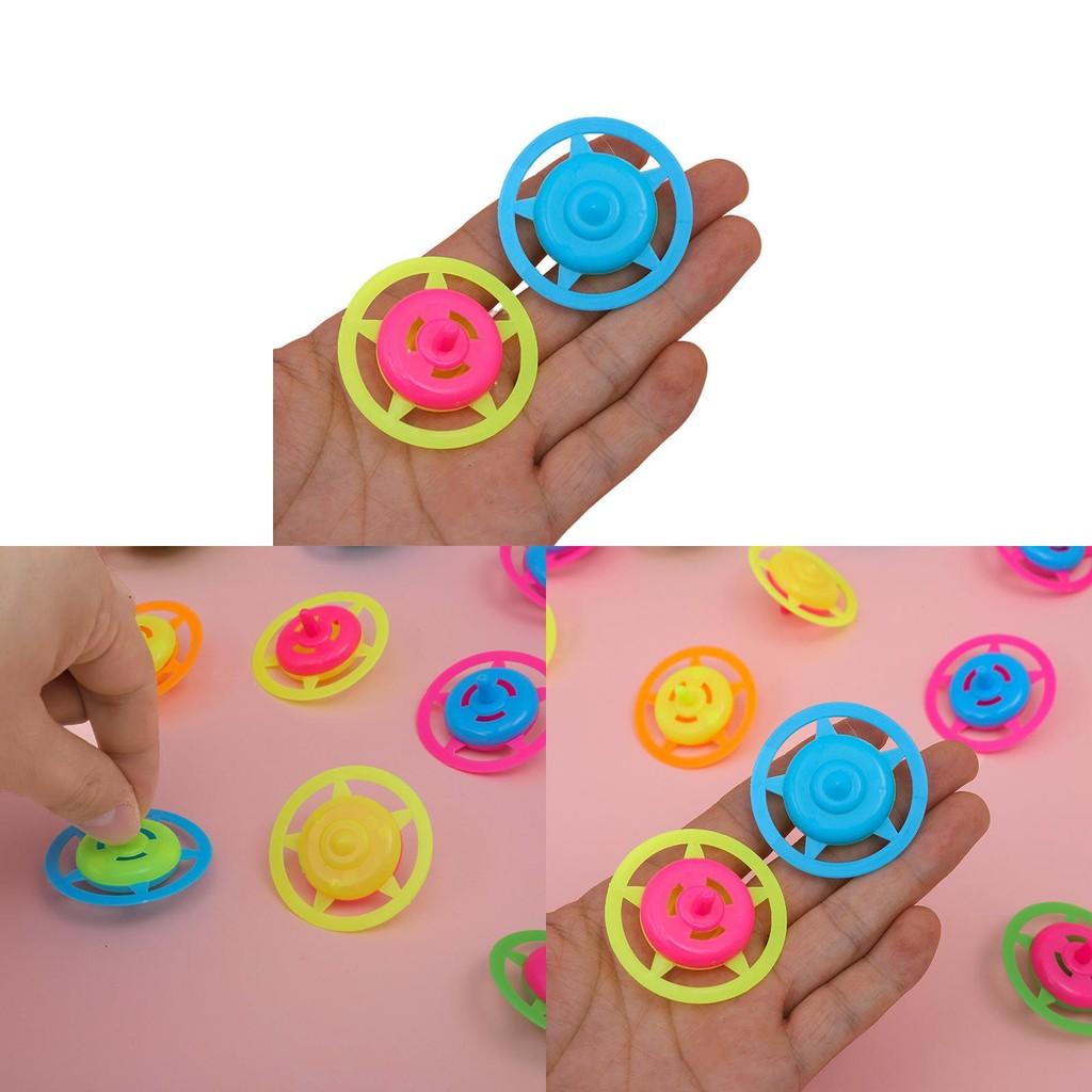 Plastic Spin Gyroscope Toy For Children With Colorful Candy Design And Traditional Play Use
