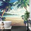 Photomural Palm Trees On The Seychelles Non-Woven 416x290