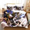3D Printed Attack On Titan AOT Bedding Set Anime Levi Duvet Cover Double Twin Full Queen King Adult Kids Bedclothes Quilt Cover