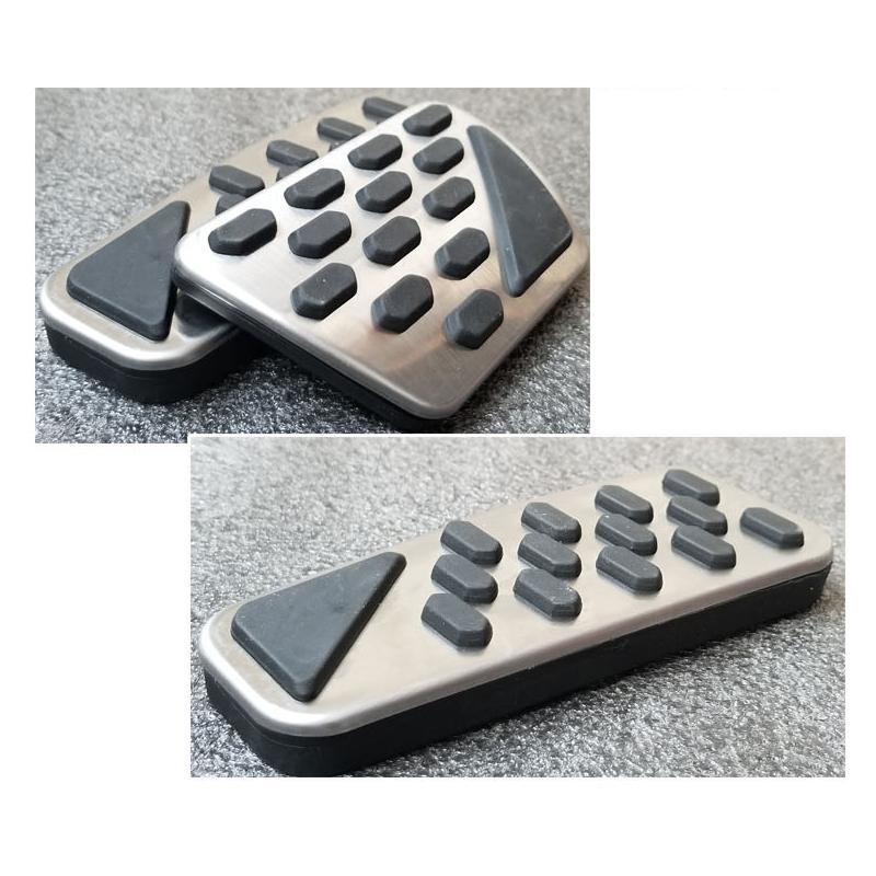 Нержавеющая Сталь Автомобильные Педали Газа и Тормоза Нескользящие Накладки Для Jeep Wrangler JL 2018-2020 2024 JK 2007-2017 Аксессуары