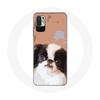 Case for Xiaomi Redmi Note 10 5G Japanese Spaniel Black and White Dog Breed
