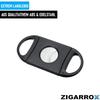 ZIGARROX Zigarrenschneider Zigarrenabschneider Cutter mit Edelstahl Doppelklinge