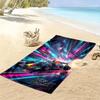 Name Custom F1 Print Beach Towel, Large Soft Quick Dry Towel for Beach Camping Swimming