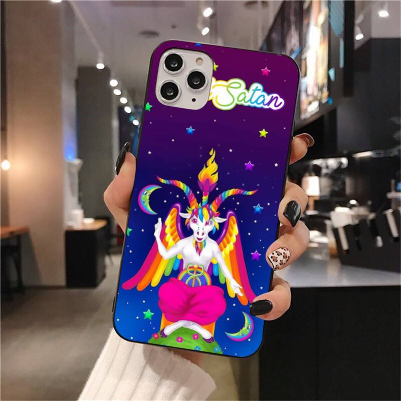 Чехол для телефона Lisa Frank Art для iPhone 12 pro max 11 pro XS MAX 8 7 6 6S Plus X 5S SE 2020 XR