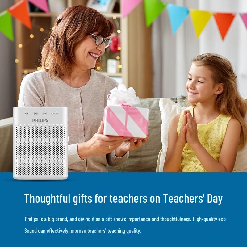 Philips SBM230 Wireless Portable Voice Amplifier with Waist-worn Microphone