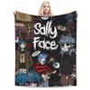 Игра Sally Face Аниме SF Супер Теплое Одеяло Детское Плюшевое Плед с Принтом Внешнее Фланелевое Постельное Покрытие Чехол на Диван-Кровать