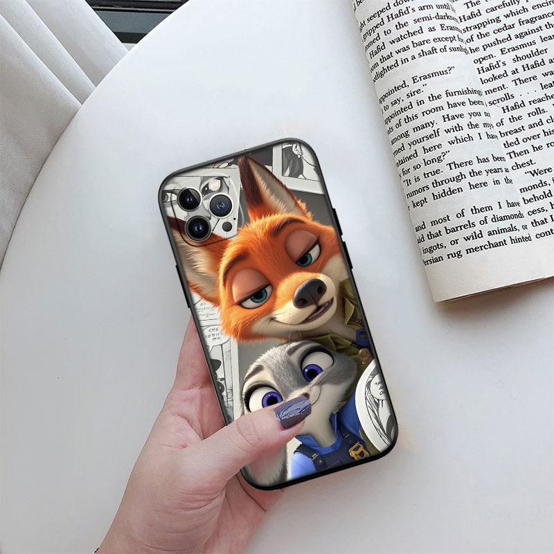 Чехол для телефона Disney Зверополис для Motorola Moto Edge 60 60s 70 G86 G56 G54 E14 G04S G45 G54 G64 Pro Power Neo Fusion
