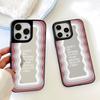Mirror Phone Case for iPhone 15 11 13 14 for 15 16 Pro Max 12 13 16 Pro Cloud Flower and Animal Cute Style Phone Case