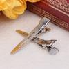 10pcs Modish Flat Metal Single Prong Alligator Hair Clips Barrette For Bows DIY