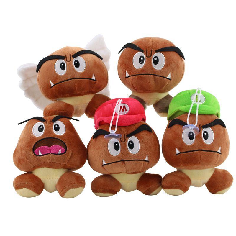 Adorable Super Mario Goomba Mushroom Plush Toy For Childrens Gifts And Home Decor