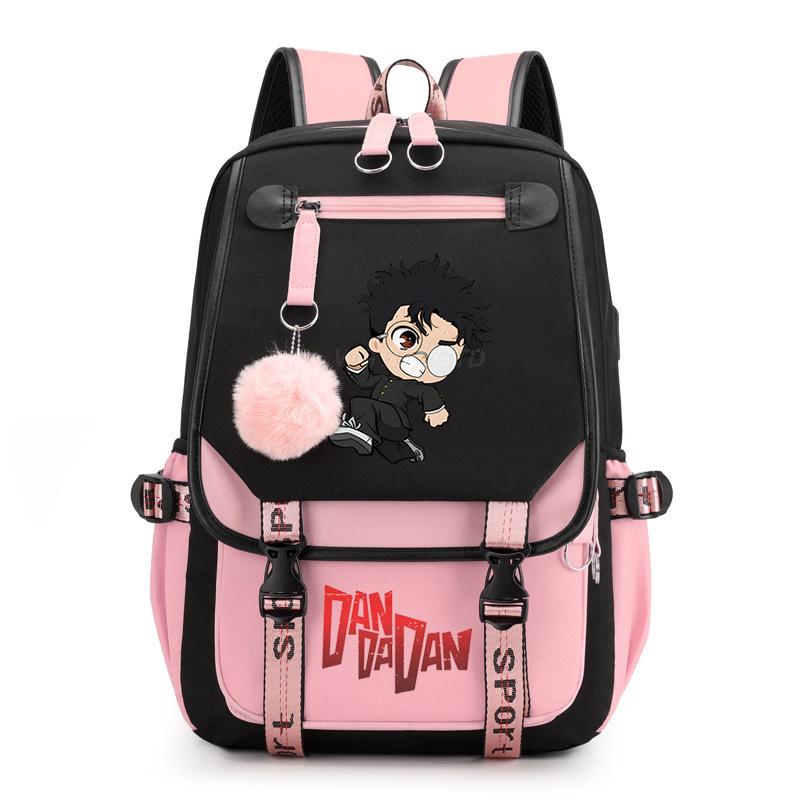 Bold Party Surrounding Animation Schoolbag Male And Female Versatile Primary And Secondary School Students Lightweight Backpack