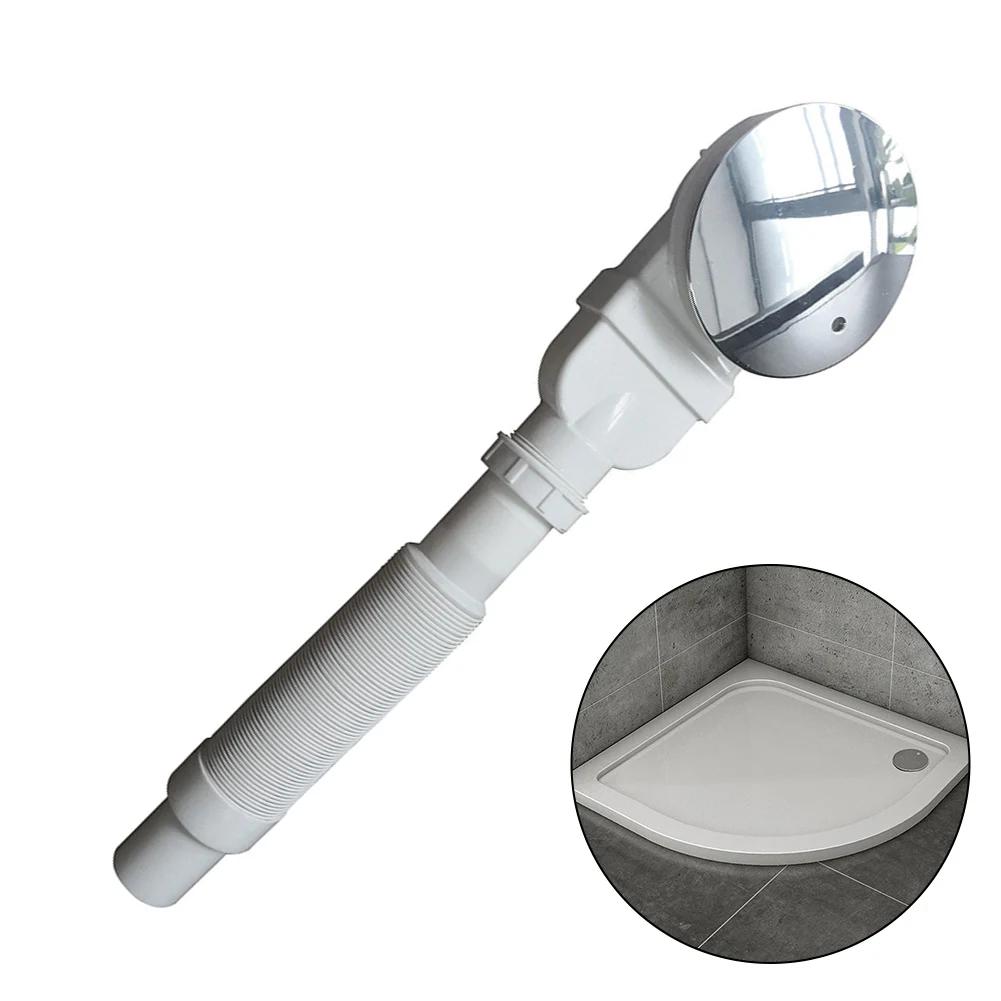 Поднос для душа в ванную комнату Душевой 90 мм в диаметре ABS Современный Пластиковый Замена Отверстие для стока отходов Белый Высокое качество