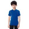 Kids' PRO Sports Fitness Gear: Boys' & Girls' Quick-Dry Running Sets with Long/Short Sleeve Shirts, Elastic Shorts, and Long Pants.