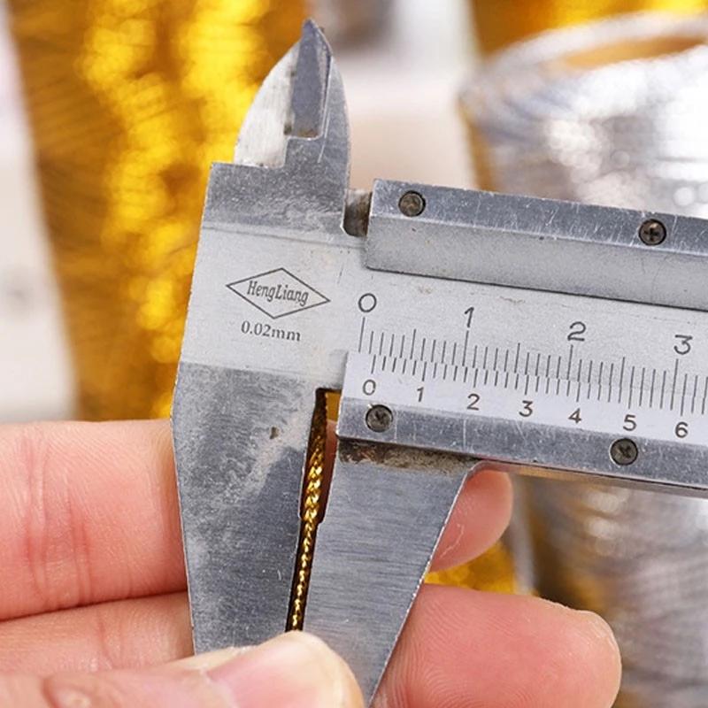 100 м шнур макраме, веревка, шпагат, лента, банты, поделки, подарочная упаковка «сделай сам», шитье, витая нить, аксессуары для шитья домашнего текстиля