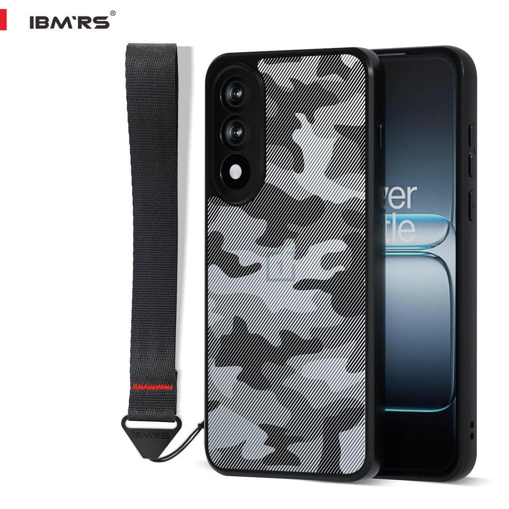 Камуфляжный защитный чехол с ремешком для OnePlus Ace 5 Ultra/Nord 5