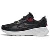 Li Ning Soft Element амортизирующие нескользящие износостойкие низкие повседневные туфли мужские повседневные туфли черные AGLS011-4
