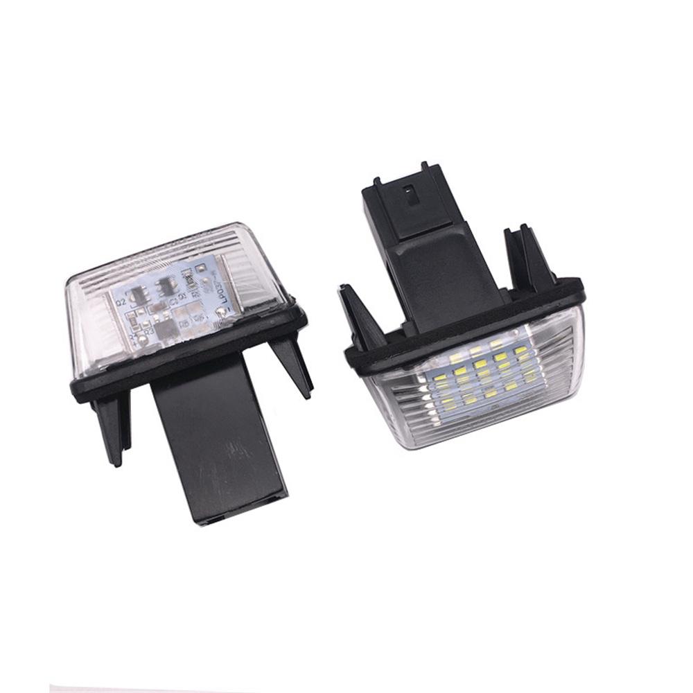 For Citroen C3 C4 C5 Berlingo Saxo Xsara Picasso For Peugeot 206 207 306 307 308 5008 LED License Number Plate Light