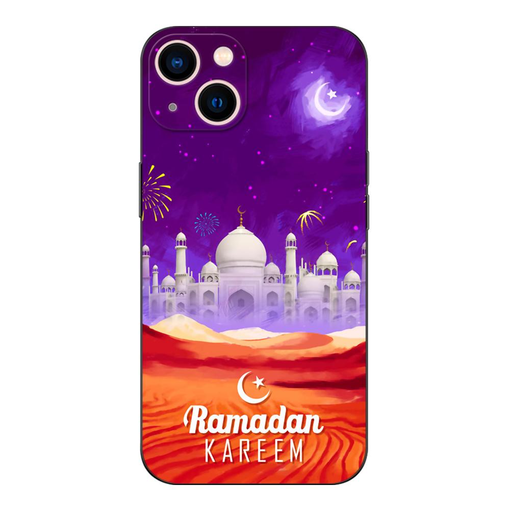 Black Tpu Case For OPPO A32 A33 A53 A53S A54 A55 A73 A74 A76 A77 A91 A94 A95 A93S A92S 4G 5G Ramadan