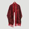 [T355] Winter Warm Thick Jacquard Scarf Outdoor Women Travel Paisley Cashmere Tassel Shawl Neck Wrap Pashmina Floral