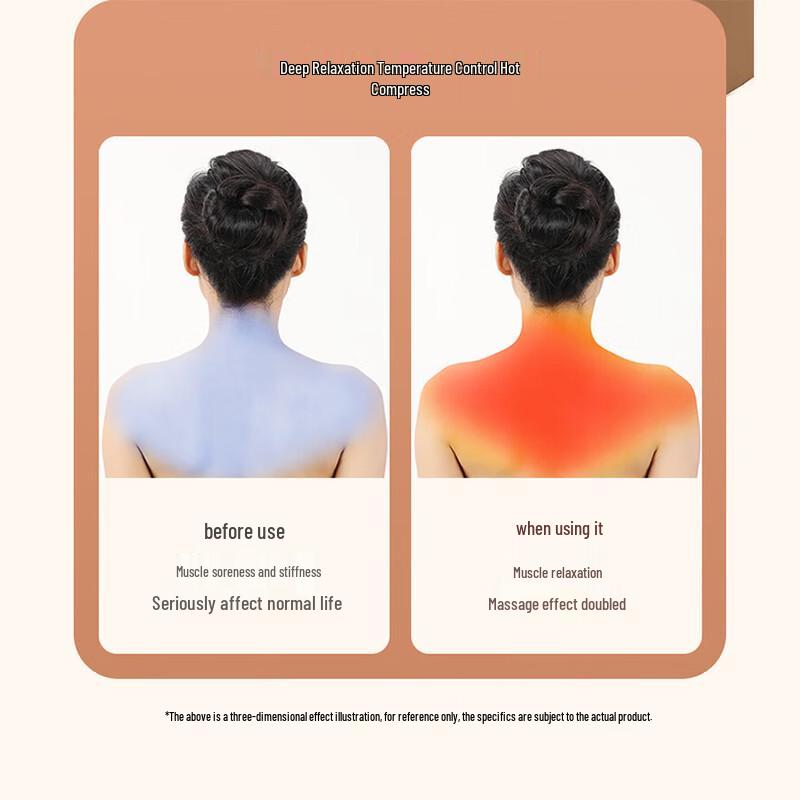 AUX Multi-functional Neck & Shoulder Massager CN plug (adapter included)