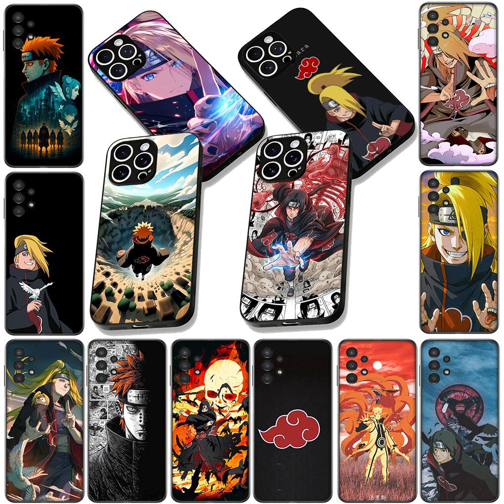 for Samsung Galaxy Note 20 9 8 S8 S10 S9 Plus A54 A33 A21S A31 M21 S10E A17 Case Deidara Narutos Pain Akatsuki Uchiha Itachi