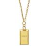 Elegant Gold-plated Titanium Steel Clavicle Chain Necklace For Trendy Women