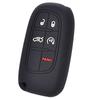 Для Jeep Grand Cherokee Compass Dodge Charger Chrysler 200 300 300C чехол для дистанционного ключа, защитный чехол для ключей, силиконовые автозапчасти