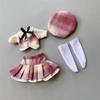 Pretty 30cm Doll Clothes Retro Style Doll Dress Trendy 1/6 BJD Doll Outfit Set  (No Dolls or Shoes)