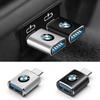 2025 For BMW Car Type-C To USB 3.0 Interface Mini Converter Charging Adapter For BMW E46 E90 E60 F30 F10 E39 E36 F20 G30 G20 E87