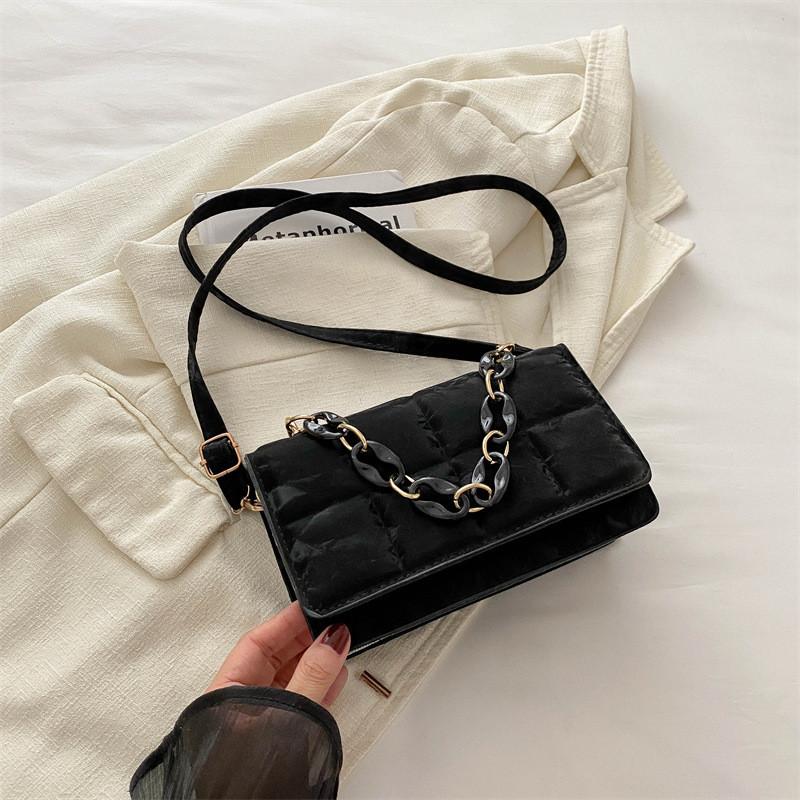 Stylish Mid-soft Pu Leather Crossbody Bag Minimalist Design For Street Fashion