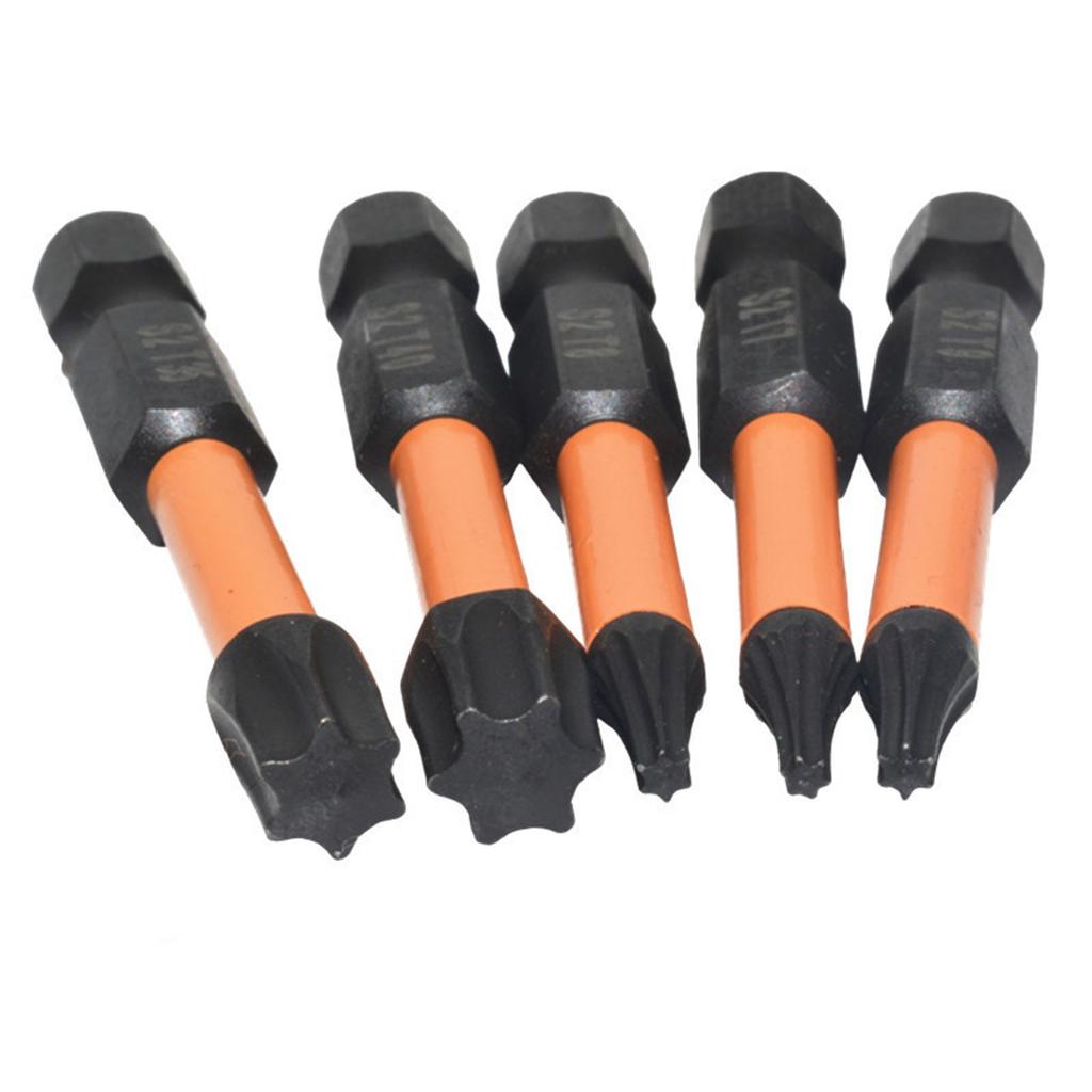 Набор из 26 отверток с головкой Torx, шестигранный хвостовик, защитная отвертка с защитой от несанкционированного доступа, магнитная отвертка, инструмент для бит