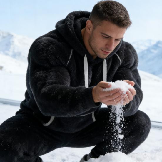 Мужская толстовка Yousheng с 3D-рисунком мышц, пушистый пуловер с длинным рукавом, теплая толстовка с капюшоном для повседневной носки, спорта, стритстайла, моды