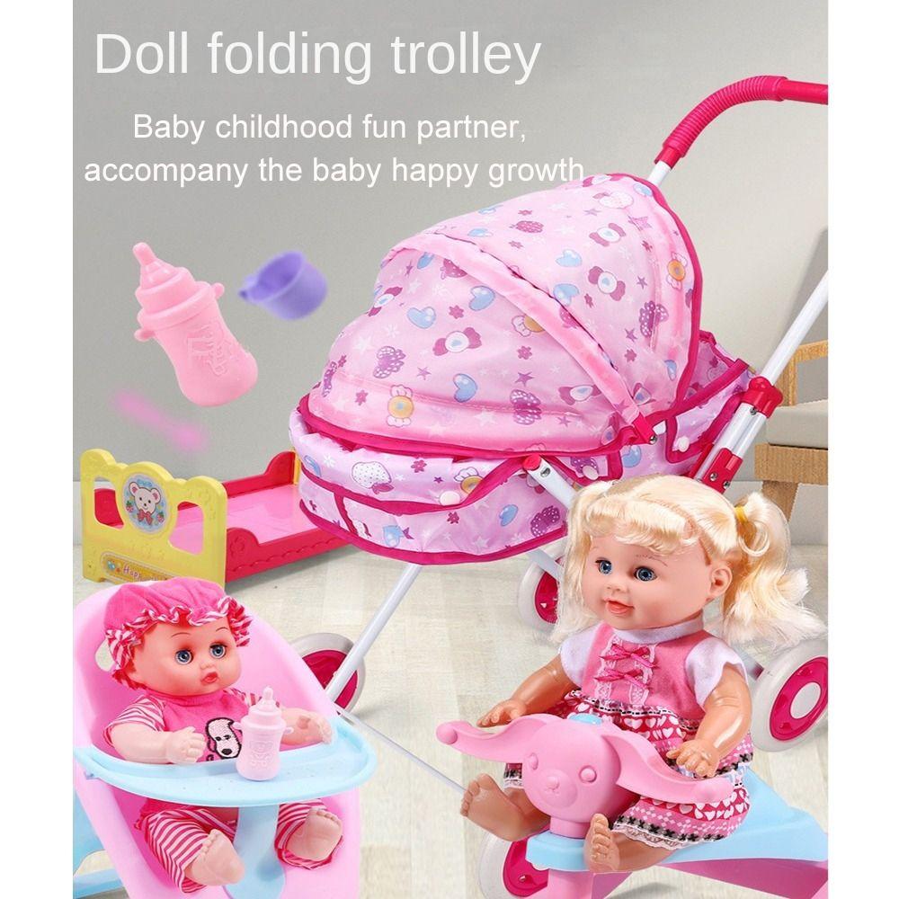 Железная рама-опора Детская коляска Пластик + Металл Мебель Игрушка Дети