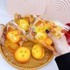Мультяшная игрушка для снятия стресса с яичного пирога Креативная игрушка Kawaii, имитация еды, милые игрушки для снятия стресса с медленного отскока, детские подарки