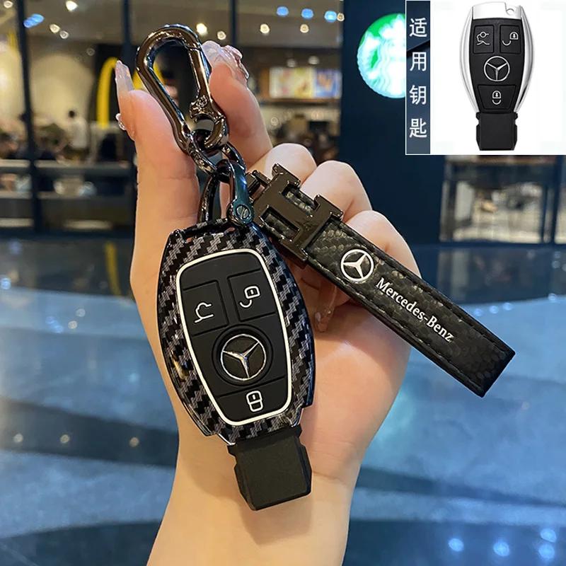 RPO5 Car Key Case Cover for Mercedes Benz CLS CLA GL R SLK AMG A B C S Class Keys Protection Covers