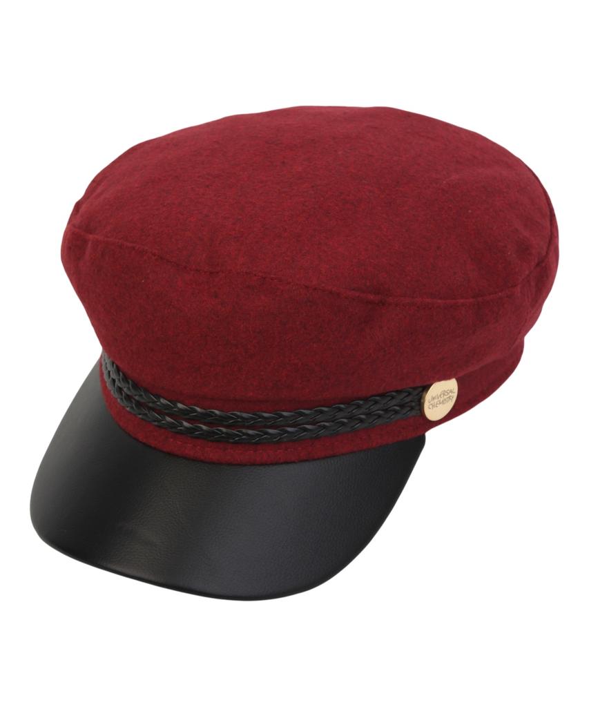 UNIVERSAL CHEMISTRY Wool Punk Rope Red Marine Cap