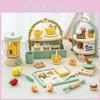 Соковыжималка Деревянная Имитация Торт Туалетный столик Модель Набор Детская Игрушка