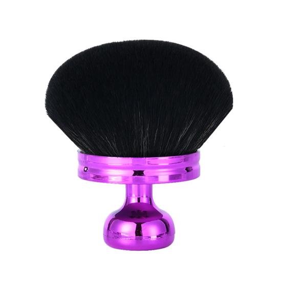 Mushroom Makeup Brush with Handle Multi-purpose Self Tanner Applicator Brush Synthetic Loose Powder Blush Face Body Cosmetic Brush