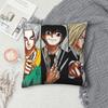 Аниме Sakamoto Days Квадратная наволочка Чехол для подушки Наволочка Декоративная наволочка для дома Спальни Автомобиля