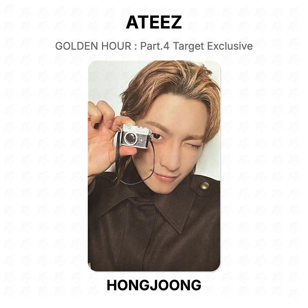 ATEEZ ЗОЛОТОЙ ЧАС : Часть 4 Официальная фотокарточка, эксклюзив Target