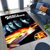 Модный Ковер Fast & Furious X Dominic Art для Спальни Гостиной Дивана Дома Декор Коврика для Двери, Большой Детский Нескользящий Напольный Коврик