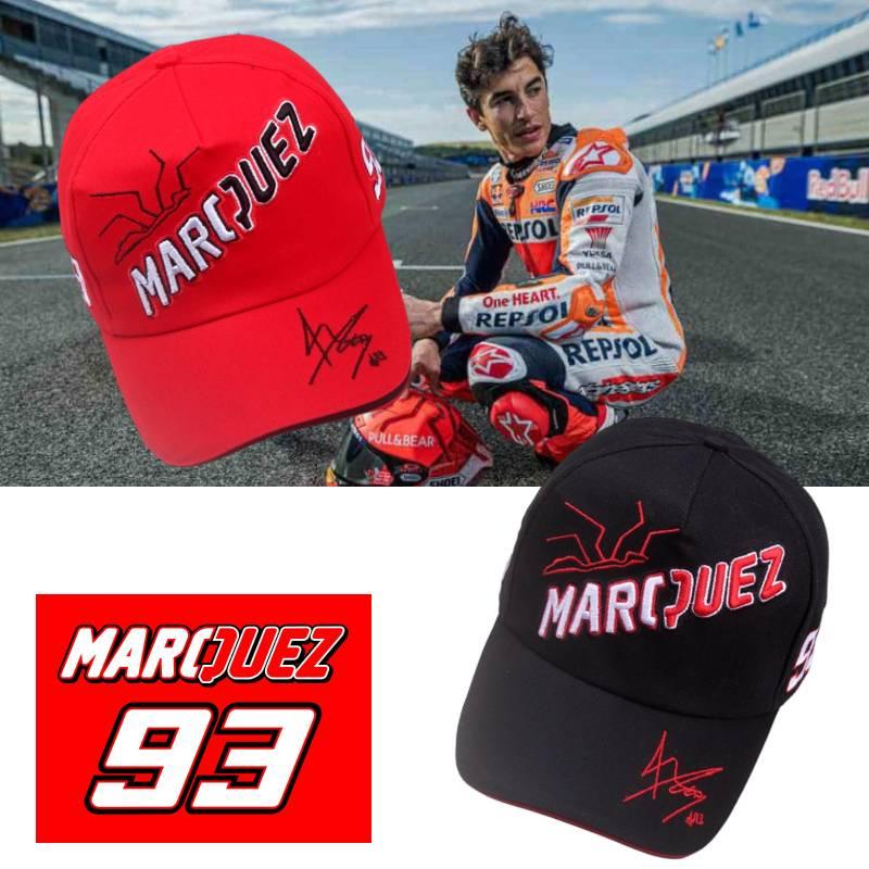 Black And Red Marc Marquez 93 Baseball Cap For Outdoor Sports