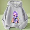 K-pop Demon Hunters Hoodies Boys Girls Long Sleeve Outerwear Saja Boys Print Hooded Coat for Children Fashion Pullover Kids Tops