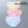 Teenager Briefs Girls Underwear Cotton Briefs Sports Letters Breathable Briefs Pupils 8-12-14 Years