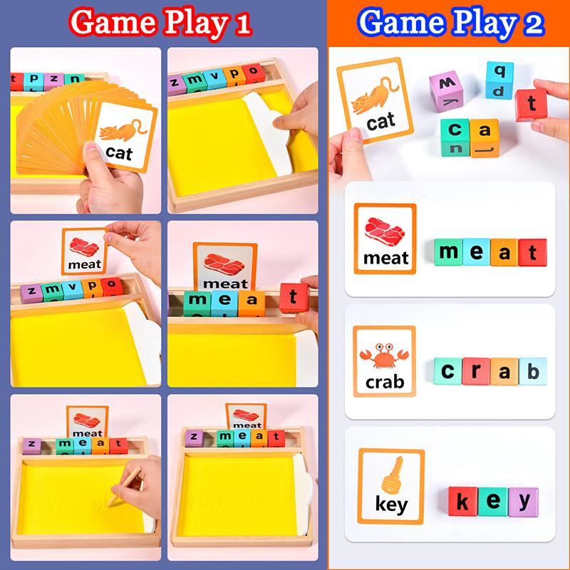 Montessori Teaching Aids Wooden Sandbox Letter Strokes Children's Sand Drawing Pen Controlled Sensory Games Set Souptoy