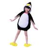 Uccellino Children's Animal Kigurumi Cosplay Costume for Halloween (Penguin, 140cm)